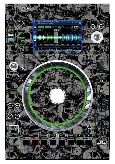 Denon DJ SC 5000 Skin Skull